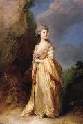 Thomas Gainsborough Mrs.Peter william baker France oil painting artist